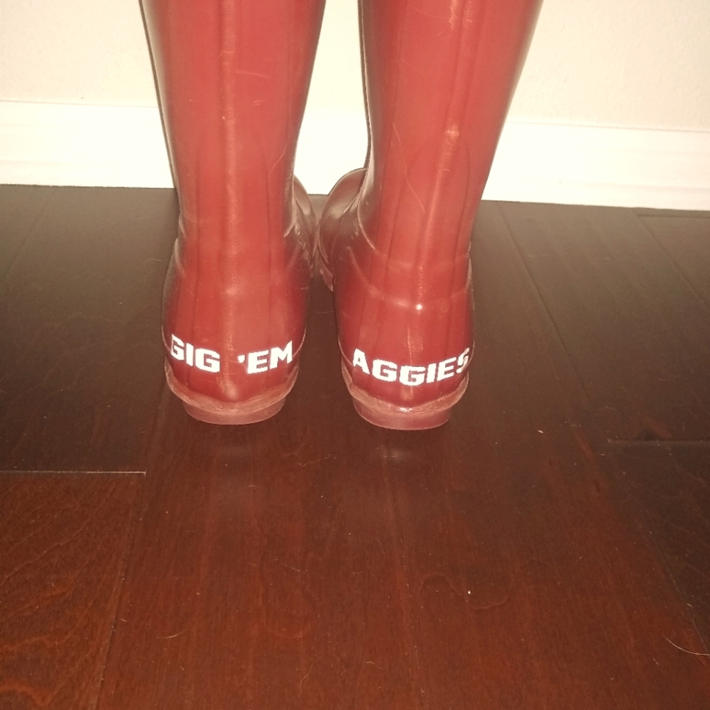 Custom Texas A&M Hunter boots